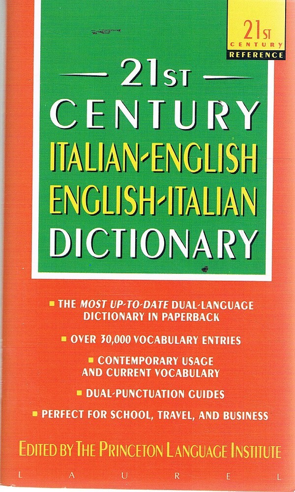 21st Century ItalianEnglish, EnglishItalian, Dictionary Marlowes Books