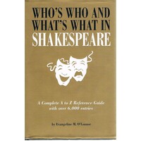 Who's Who And What's What In Shakespeare
