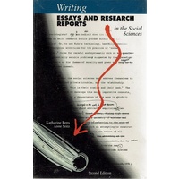 Writing. Essays And Research Reports