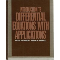 Introduction To Differential Equations With Applications