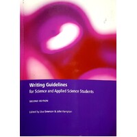 Writing Guidelines For Science And Applied Science Students