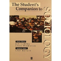 The Student's Companion To Sociology