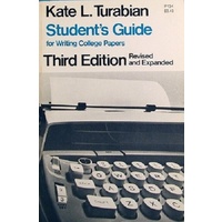 Sudents Guide For Writing College Papers