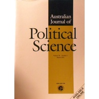 Australian Journal Of Political Science