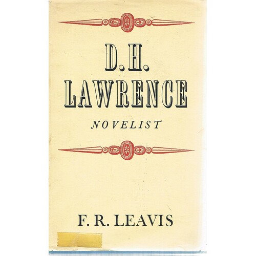 D. H. Lawrence. Novelist