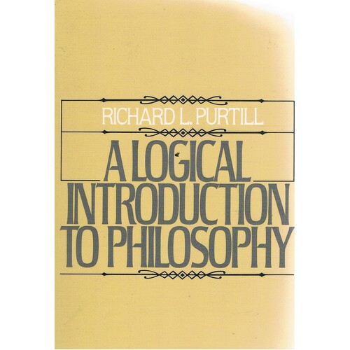 A Logical Introduction To Philosophy