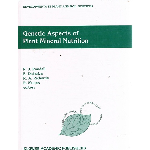 Genetic Aspects Of Plant Mineral Nutrition