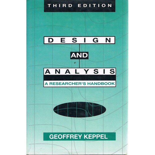 Design And Analysis. A Researcher's Handbook
