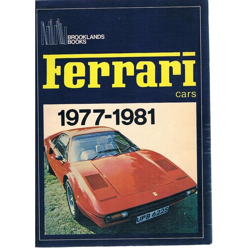 Ferrari Cars. 1977 - 1981