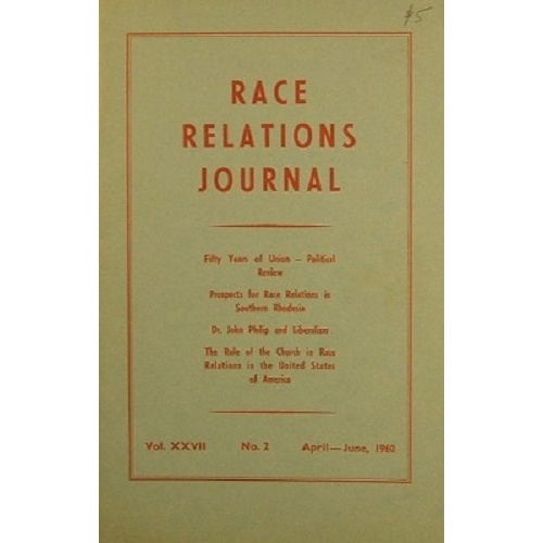 Race Relations Journal