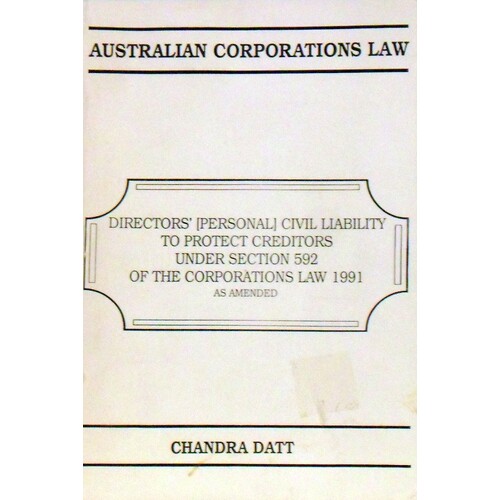 Australian Corporations Law