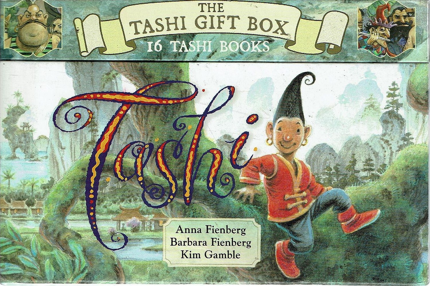 The Tashi Gift Box. 16 Tashi Books Fienberg Anna, Fienberg Barbara ...