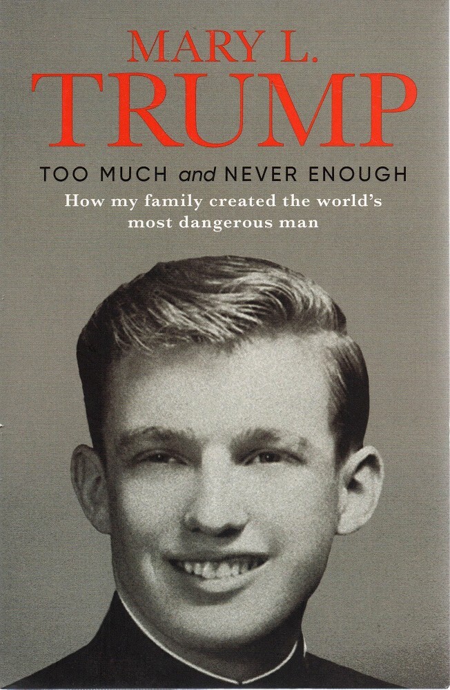 Too Much And Never Enough. How My Family Created The World's Most Dangerous  Man Trump L. Mary | Marl