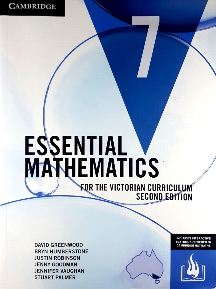 Essential Mathematics for the Victorian Curriculum 7 Greenwood David ...