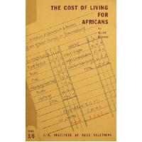 The Cost Of Living For Africans