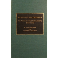 Response Recordings. An Answer Song Discography 1950-1990