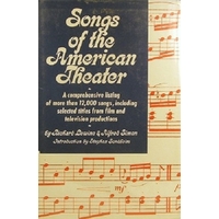 Songs Of The American Theater