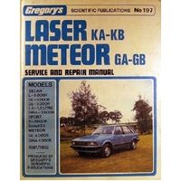 Gregory's Laser KA-KB Meteor GA-GB Service And Repair Manual. No. 197