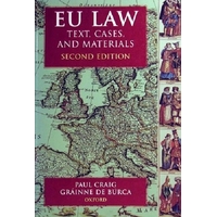 EU Law. Text, Cases, And Materials
