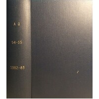The Australian Quarterly. Vol 54, 55