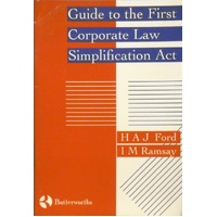 Guide To The First Corporate Law Simplification Act