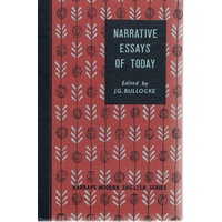 Narrative Essays Of Today