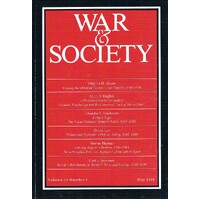 War And Society