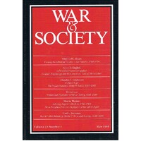 War And Society