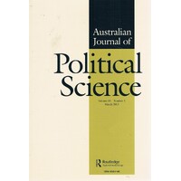 Australian Journal Of Political Science