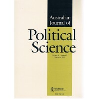 Australian Journal Of Political Science