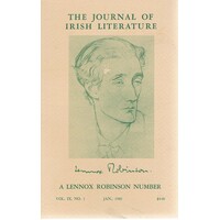 The Journal Of Irish Literature. Vol. 1X. No. 1. Jan 1980