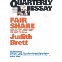 Fair Share. Quarterly Essay. Issue 42, 2011