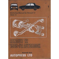 Renault 12 . 1969-72 Autobook