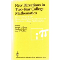 New Directions In Two-Year College Mathematics
