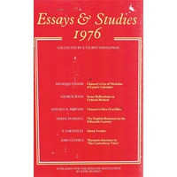 Essays And Studies 1976