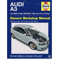 Audi A3. Jun 2003 To Mar 2008 (03 To 08 Reg) Petrol And Deisel