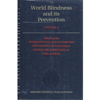 World Blindness and Its Prevention. Volume 3