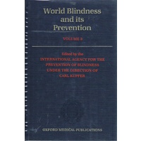 World Blindness and Its Prevention. Volume 3
