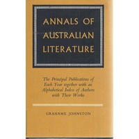 Annals Of Australian Literature