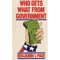 Who Gets What From Government.
