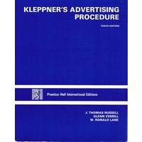 Kleppner's Advertising Procedure