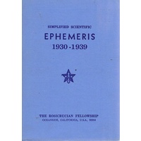 Simplified Scientific Ephemeris 1930-1939