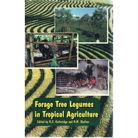 Forage Tree Legumes In Tropical Agriculture