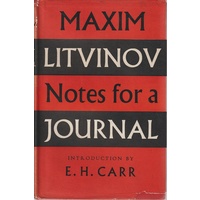Notes For A Journal.