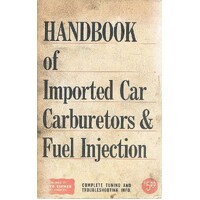 Handbook Of Imported Car Carburetors & Fuel Injection