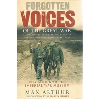 Forgotten Voices Of The Great War