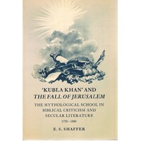 Kubla Khan And The Fall Of Jerusalem