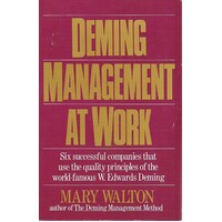 Deming Management At Work