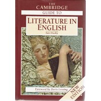 The Cambridge Guide To Literature In English