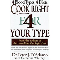Cook Right For Your Type. 4 Blood Types, 4 Diets